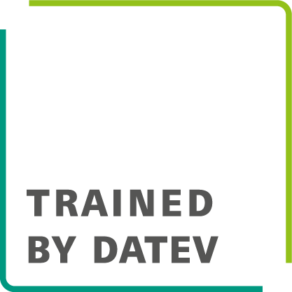 Trained by DATEV Logo